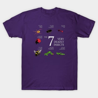 The Seven Deadly Insects T-Shirt